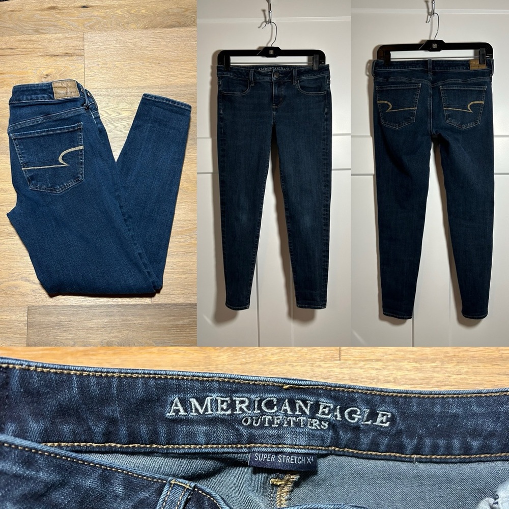 Size 4 short American Eagle stretch jegging skinny jeans
